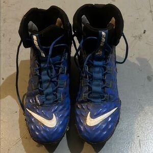 Nike Blue and White Athletic Sneakers